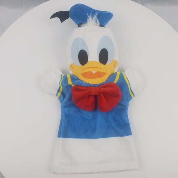 Baby Donald Duck Hand Puppet Melissa And Doug Disney Red Bowtie 11" - Picture 1 of 3